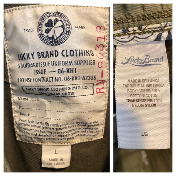 Lucky Brand Khaki Green Utility Jacket - Picture 13 of 13